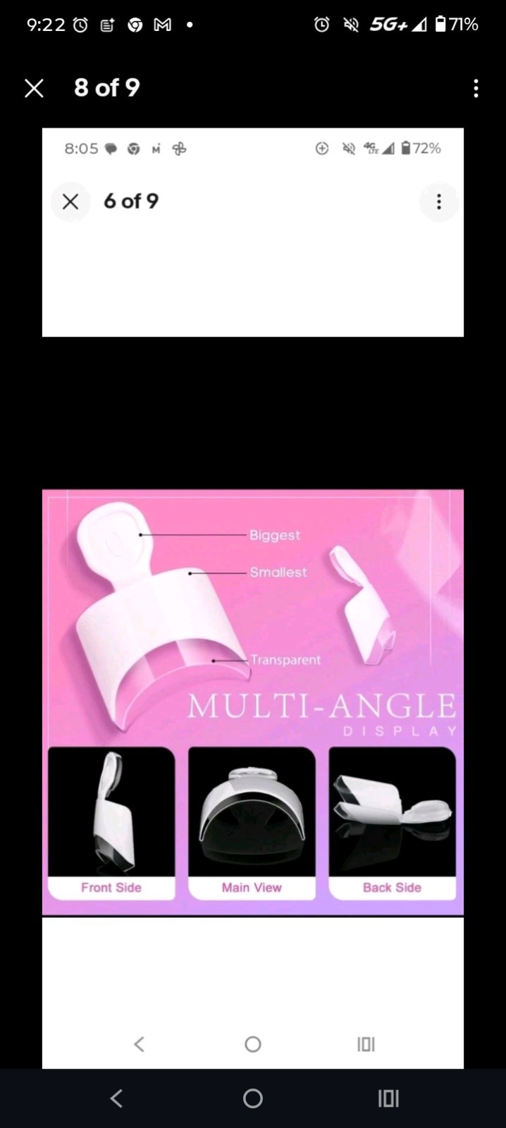 White French Nail Tips 132 PCS Short French Style Acrylic Nail Tip 12 Sizes Fals