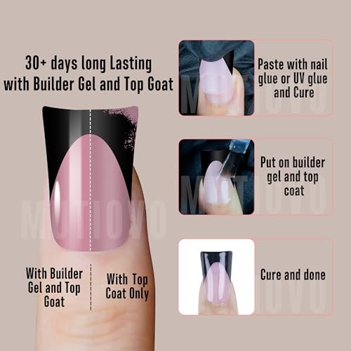Black French Tip Short Duck Nail Duck Nails Short Black Berry Pink French Tips