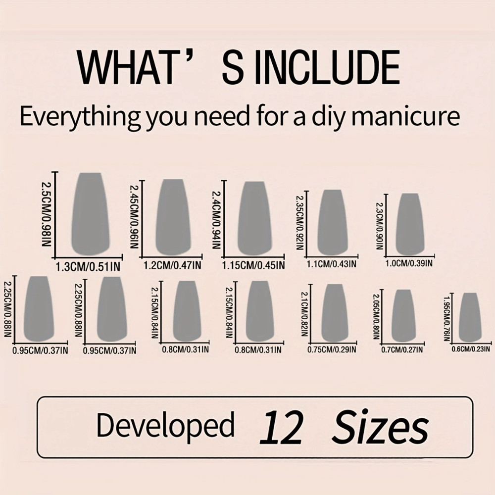 48pcs Christmas Press On Nail Santa Festive Holiday Reusable False Nail 5 Style