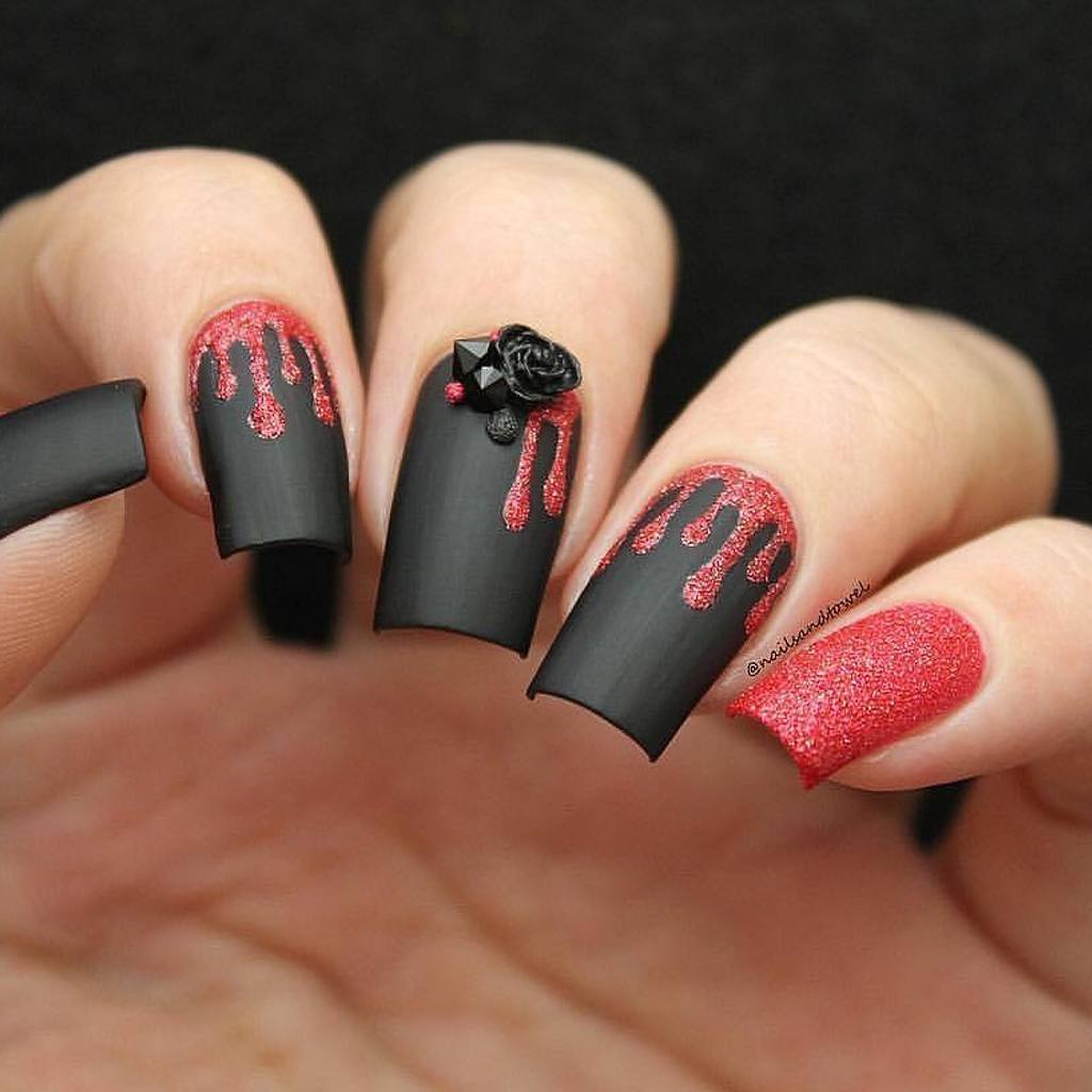 Slime Drips Stencils for Nails, Halloween Nail Stickers, Nail Art, Nail Vinyls