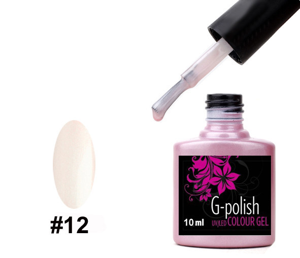 UV/LED New G-Polish Colour no.12 – Pink Pearl 10ml , Soak-Off