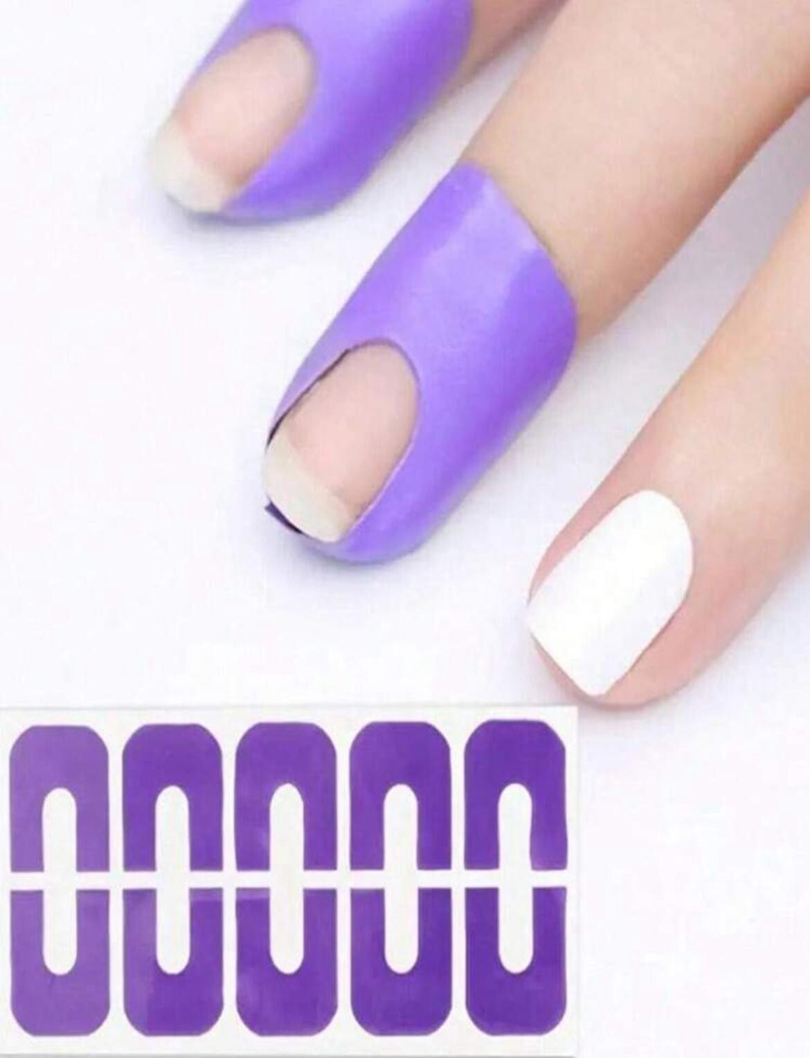 Nail Peel Off Latex Cuticle Tape sheets Palisade Manicure polish Skin Protector
