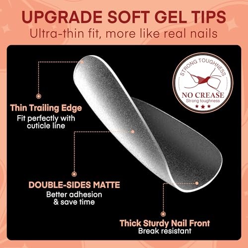 Square Toe Nail Tips: Full Cover Big Wide Matte Fake Toe Toe Nail Tips 360pcs