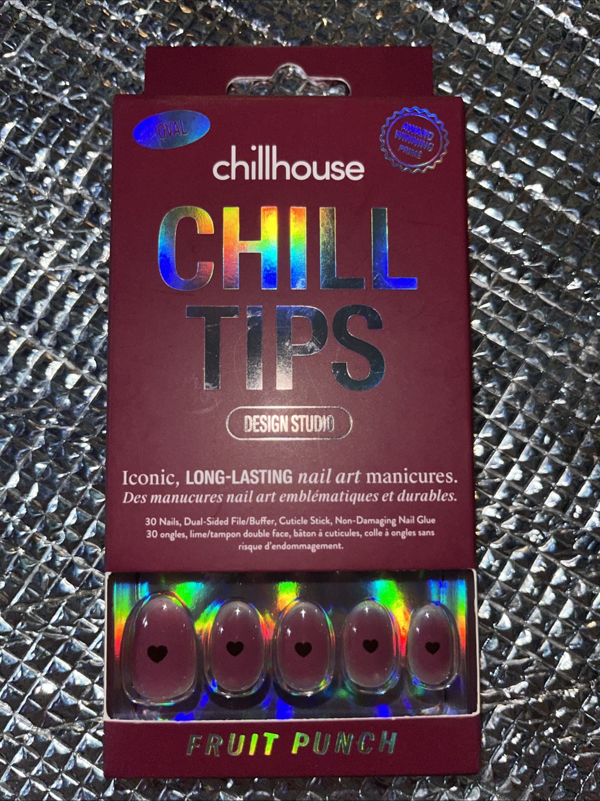 Chill House Chill Tips Long Lasting Press On Nails Nail Glue Included