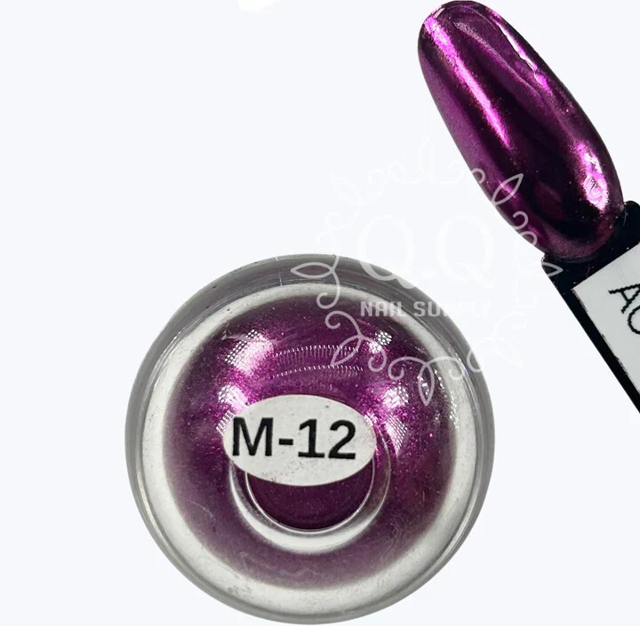 Aora Metal Chrome Powder M-12 Purple 1g