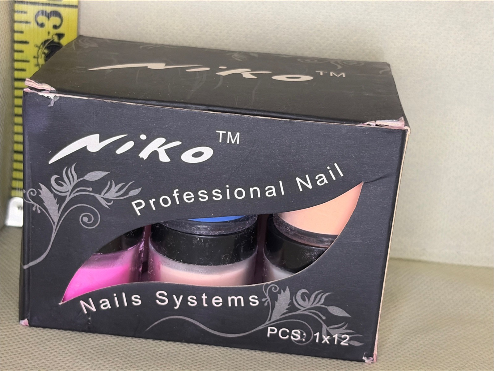 Nail Acrylic Niko Nail Powder 12 PCS Set