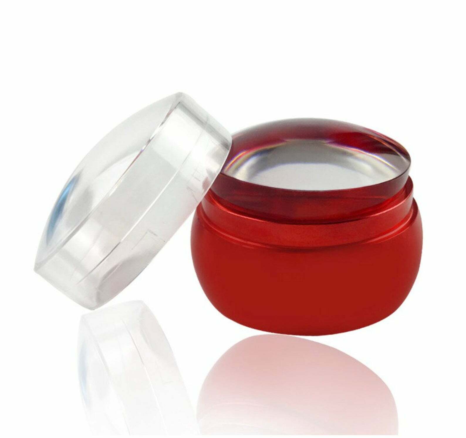 XXL Nail Stamper with Jelly Soft Head + Scraper Nail Art Accessory