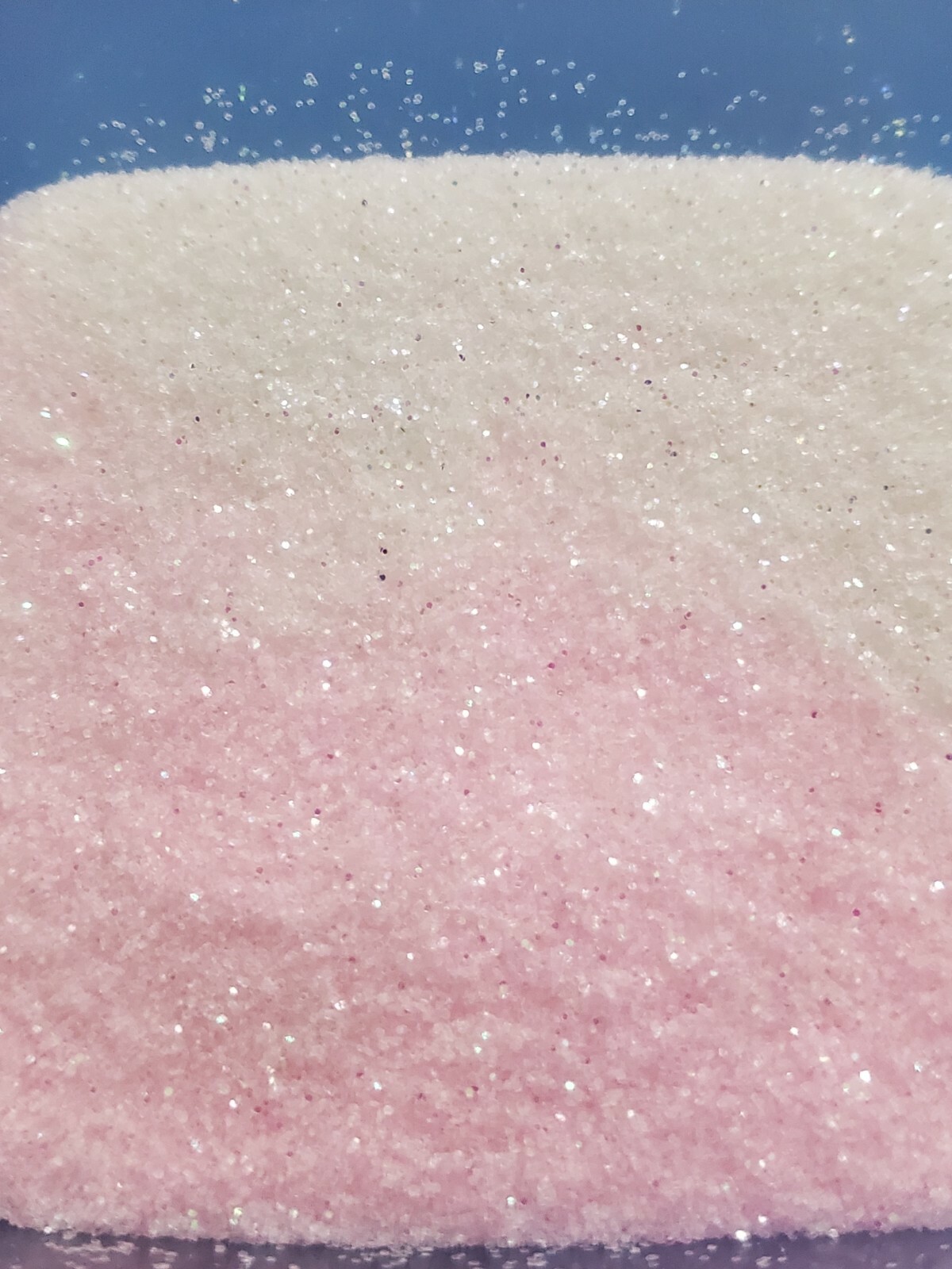 Strawberries & Cream | Iridescent Pink Glitter Mix|Nail Art|Acrylics & Gels