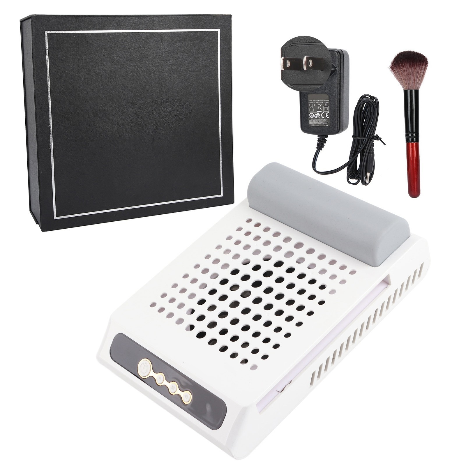 70W Nail Dust Collector Strong Suction Nail Vacuum Cleaner Manicure Too BL
