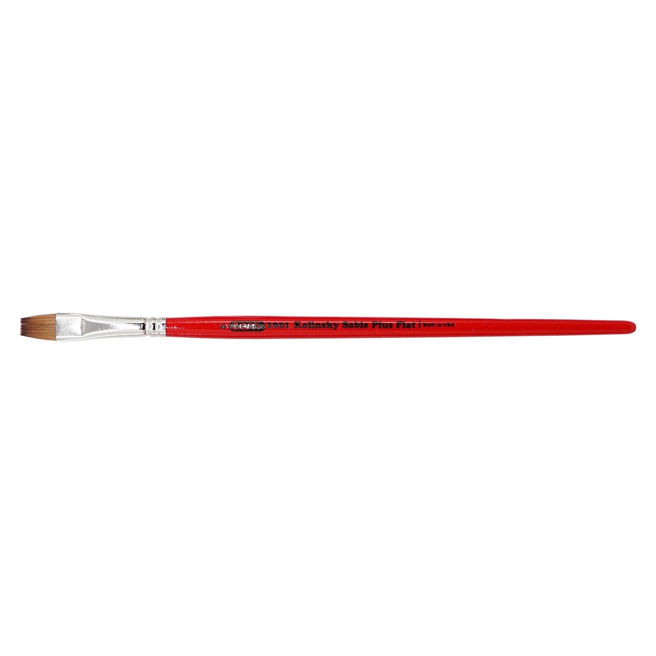 1001 Kolinsky Plus Sable + Synthetic Flat Artist Brush
