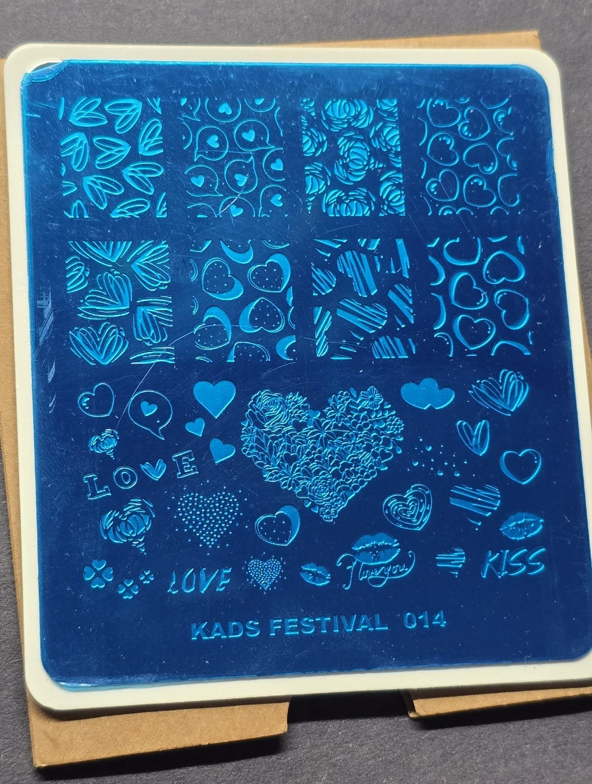 Lot Of 4 Nail Stamp Plate Kads Nature 040 Fashion 038 Cinese 005 Festival 014