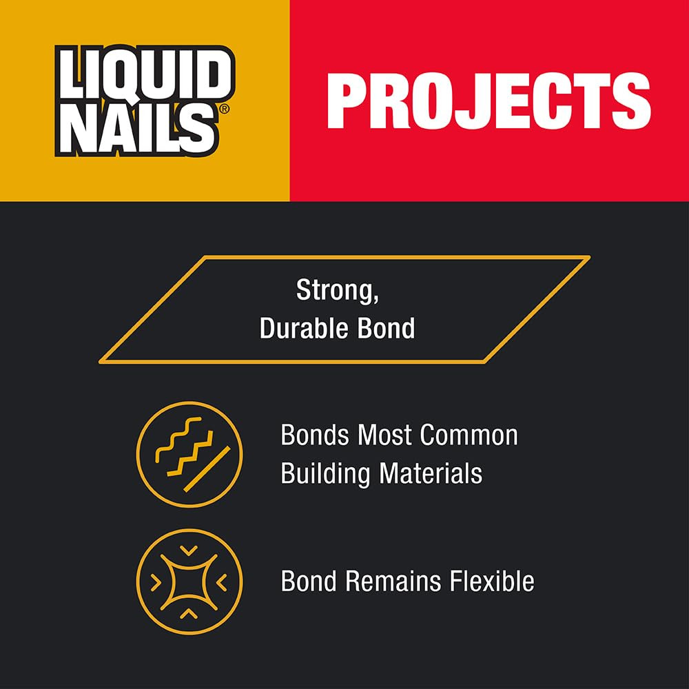 10 Oz Interior Projects Latex Construction Adhesive Tan