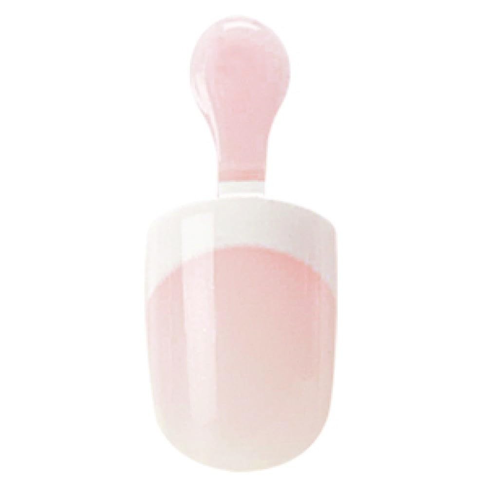 Chip-Free French Nail Kit with Flexi-Fit Technology, Pink Glue & 28 Nails