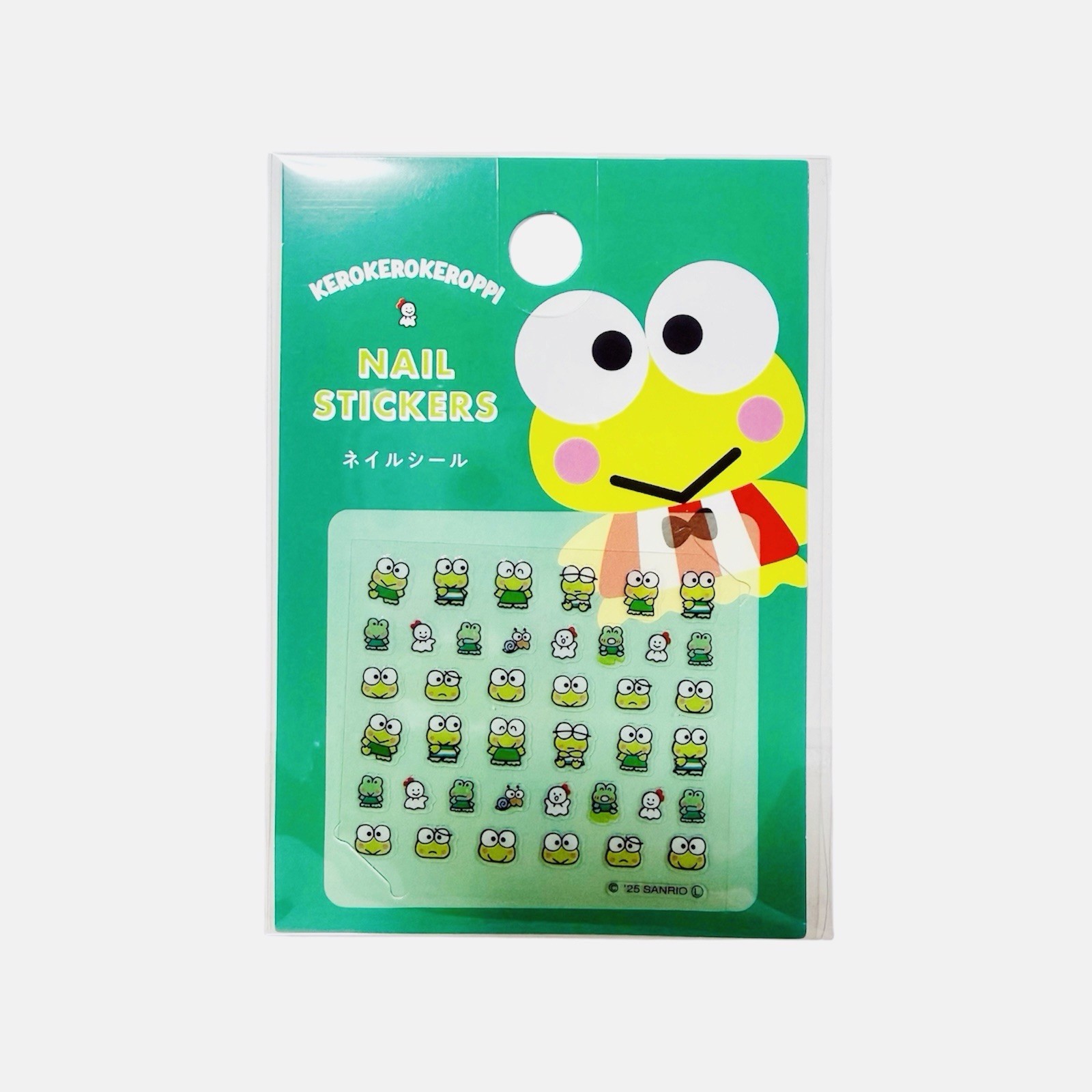 Sanrio Nail Stickers Set Badtz-Maru Pochacco Keroppi Kawaii Japan