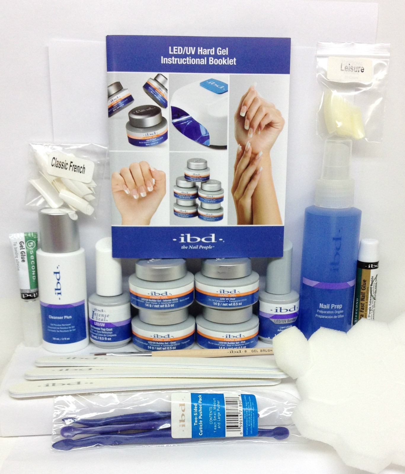 IBD – PROFESSIONAL LED/UV HARD GEL KIT #66697