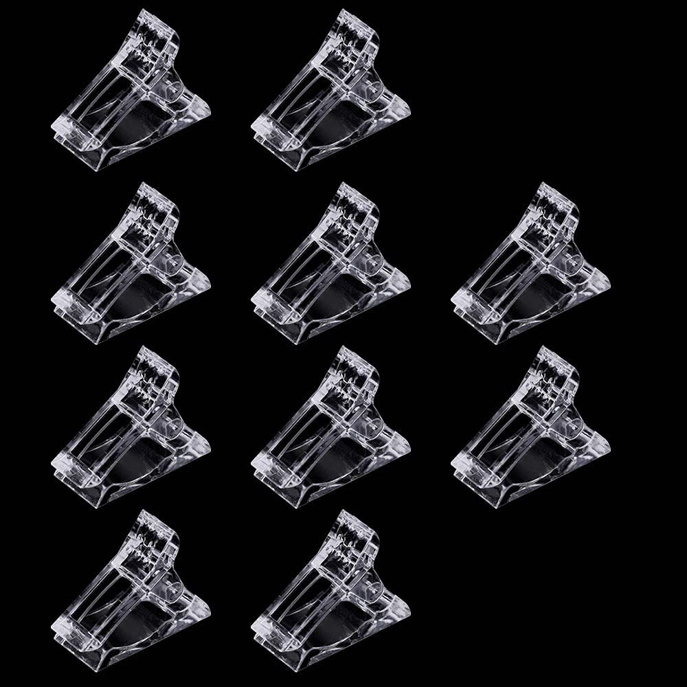 10Pcs Nail Tips Clip for Quick Building Polygel nail forms Nail clips for pol…