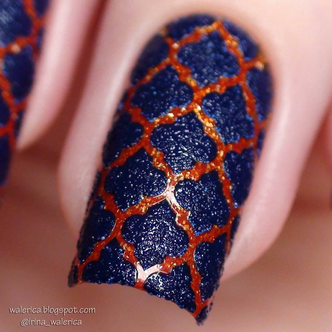 Moroccan stencils for nails, quatrefoil nail stickers, nail art, nail vinyls