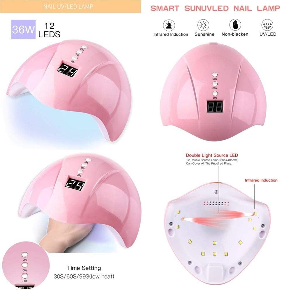 “Acrylic Nail Kit with Drill: Professional Nail Kit Acrylic Set for Beginners wi