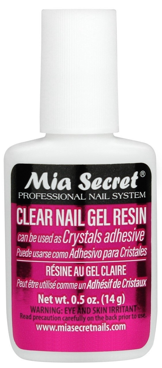 Mia Secret Strong Jet Clear Nail Glue Clear Nail Gel Resin 0.5 oz ~Pick Any