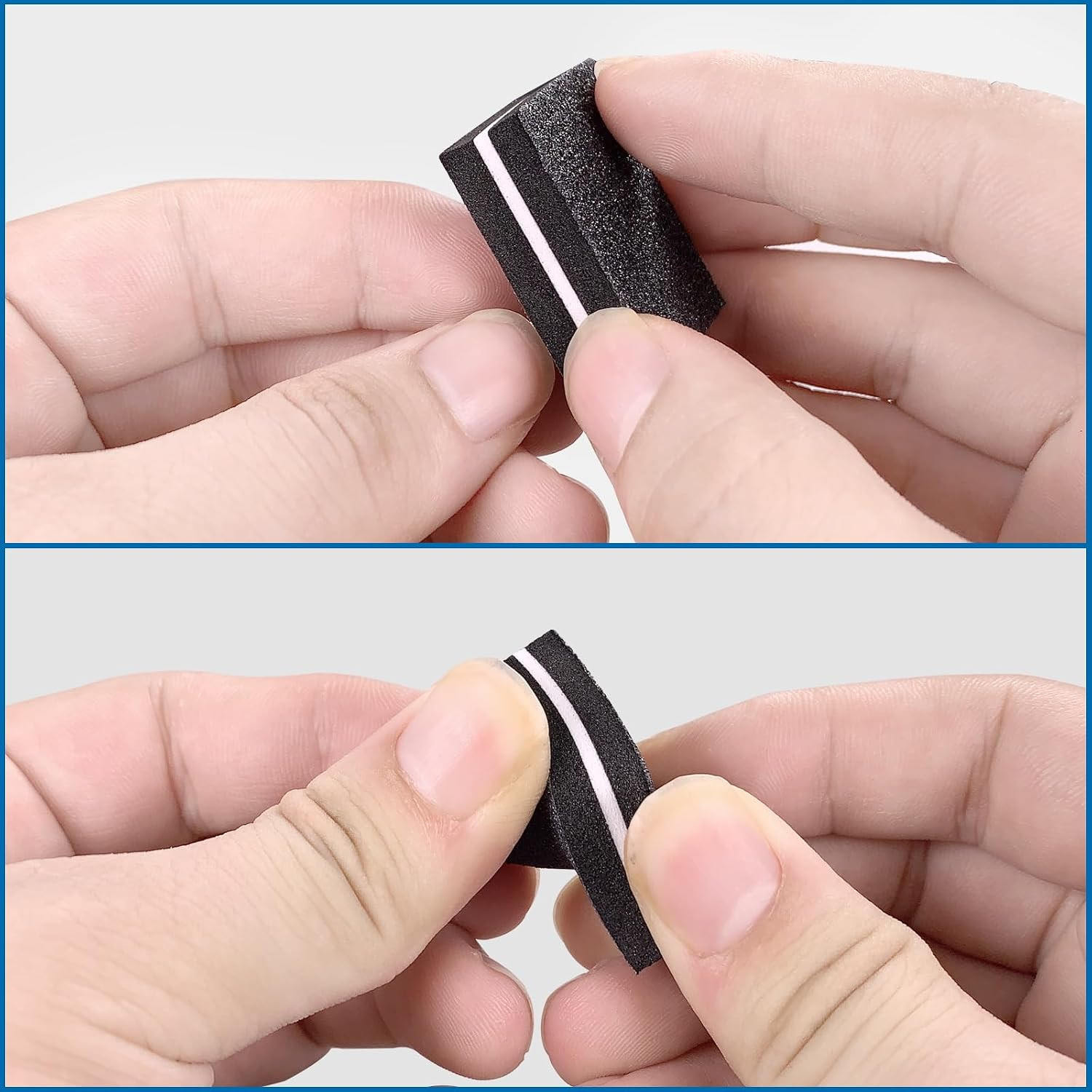 Nail Buffers (50 Pack), Mini Buffer Block Nail File for Acrylic Nails and Natura