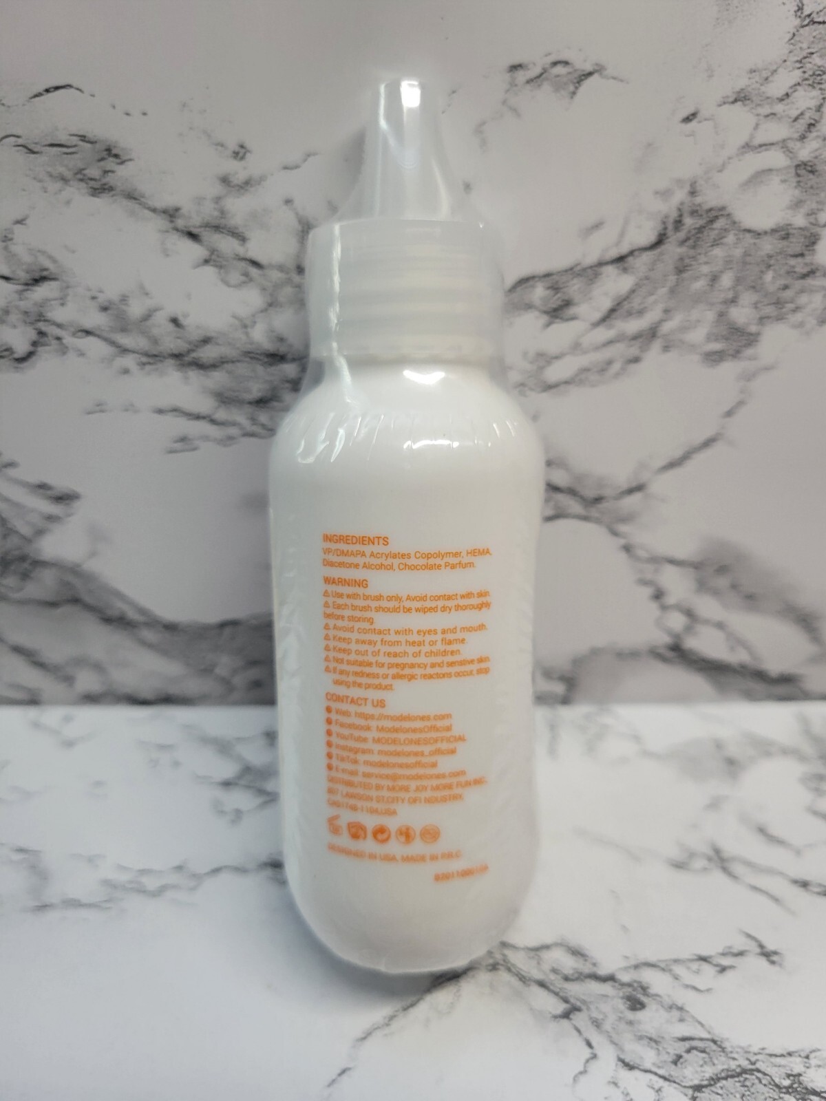 Modelones Nail Art Brush Cleaner & Restorer For Solid/Gel Nail Polish Sealed