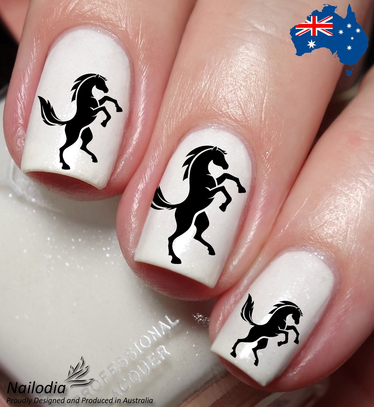 Celtic & Heraldic Animals Horse Nail Art Decal Sticker