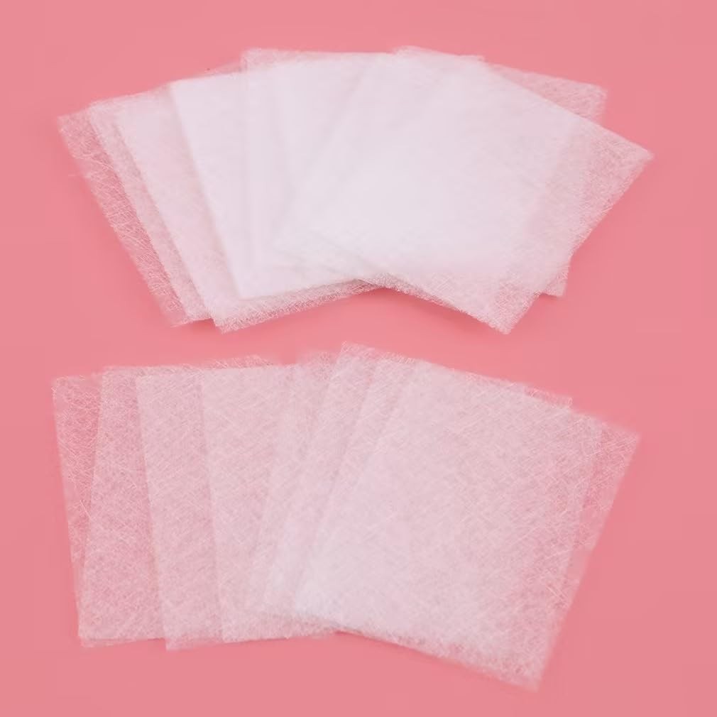 20 Pcs Fiberglass Nail Extension Kit, White Nails Kit, Fiberglass Nail Art Bu…