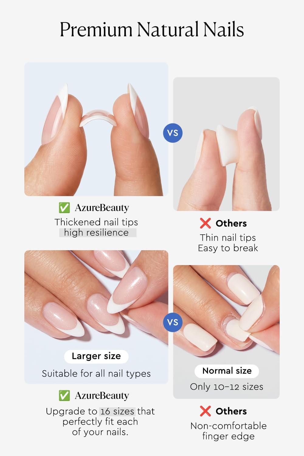 AZUREBEAUTY Short Almond Nails Dusty Mauve Cat Eye