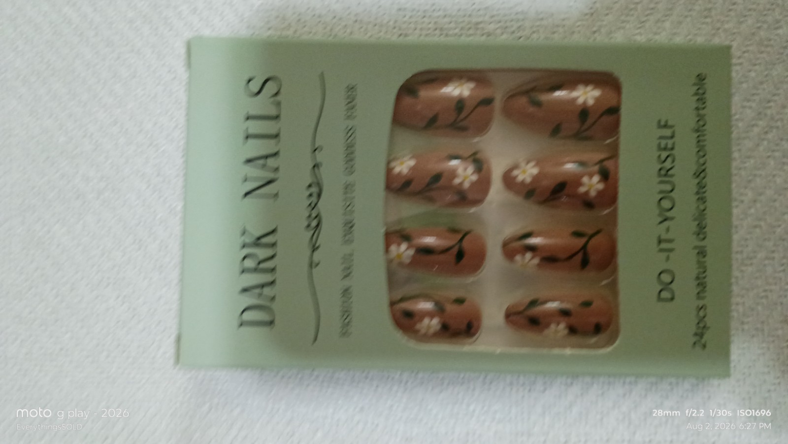 Bulk Set All Different Size Press On Nails with Glue And Mini Files . NEW!