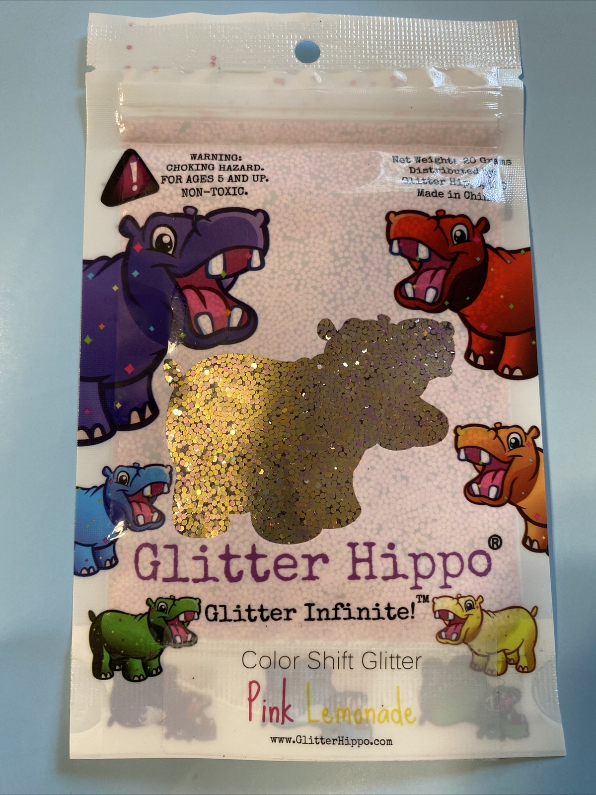 Pink Lemonade Color Shift Glitter. New Unopened Package