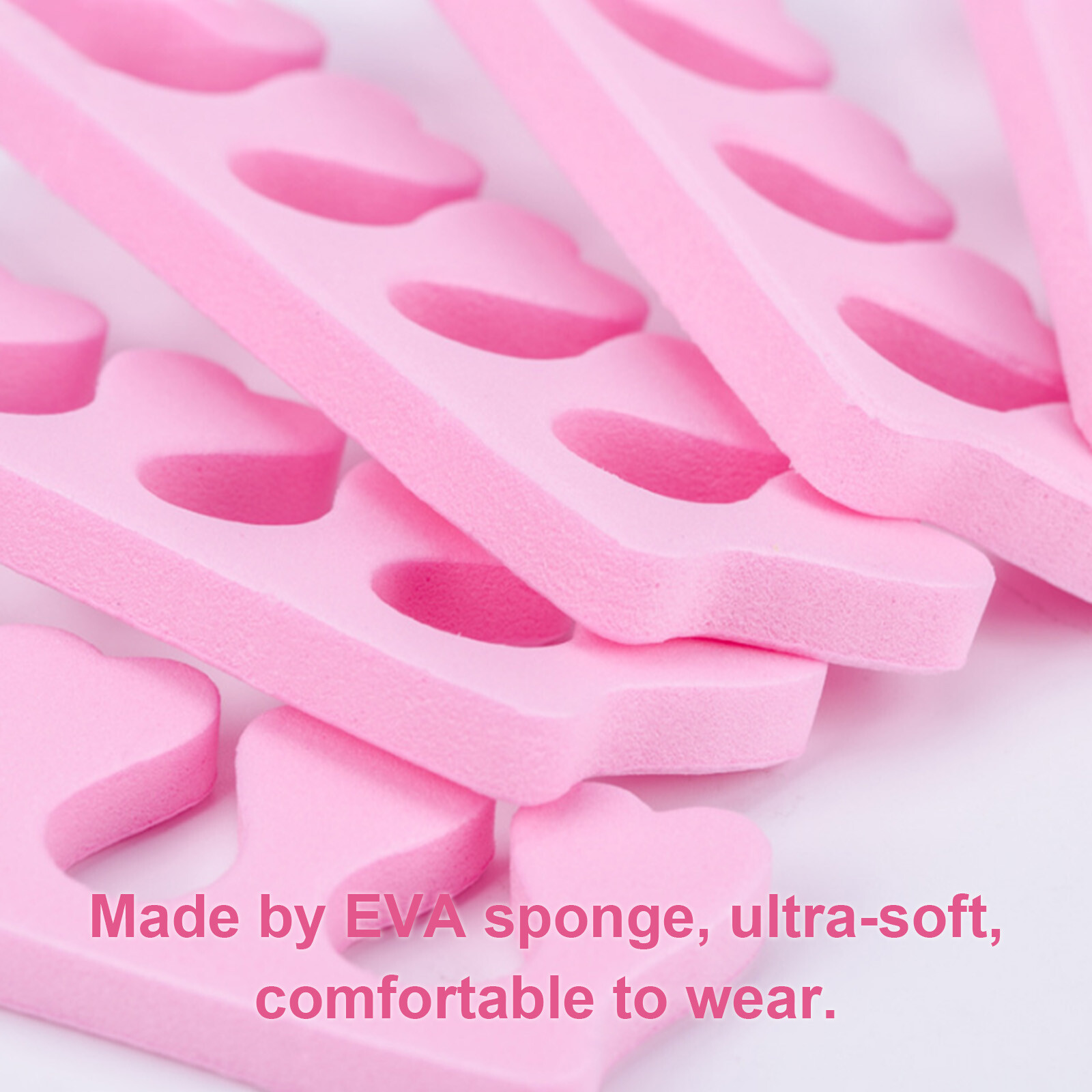 50PCS Soft Sponge Finger Toe Separator Divider Spacer EVA Foam Nail Art R5H6