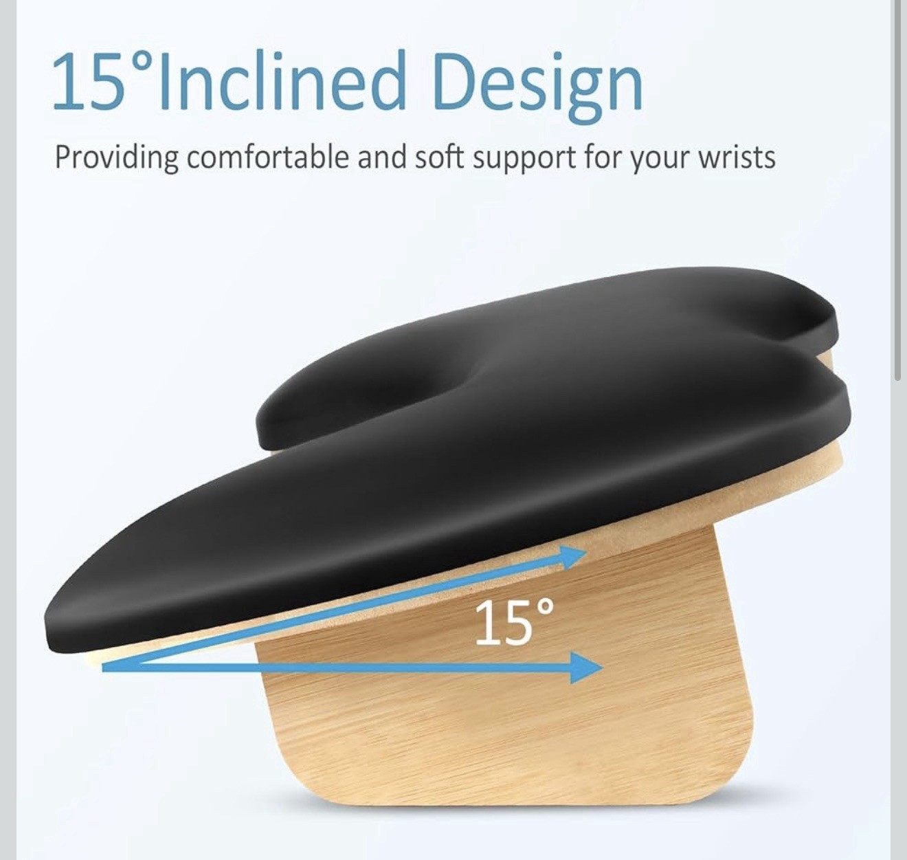 Hand Rest for Nails Tech, U Shaped Arm Rest for Nails Tech with Nail Table Mat..