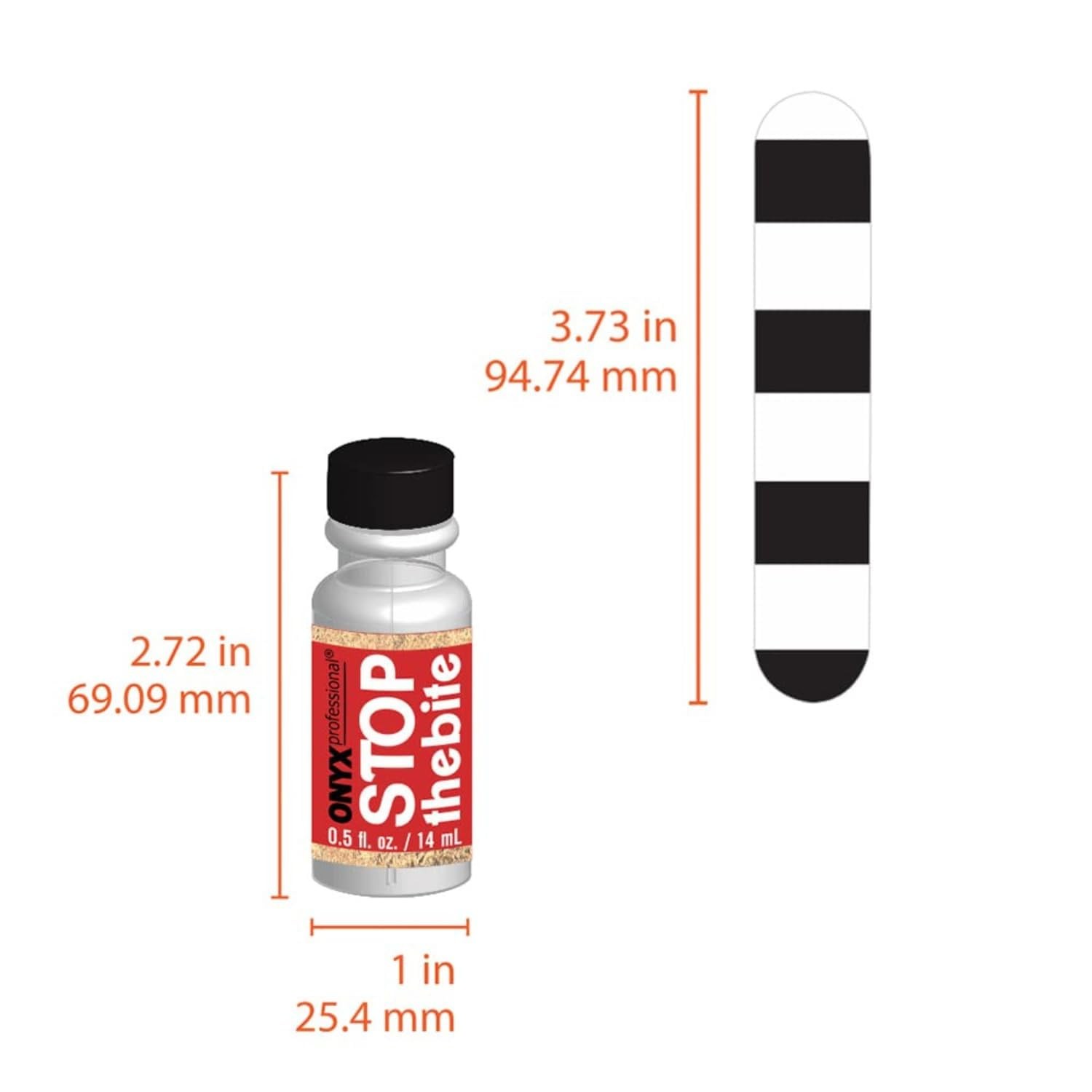 Onyx Professional Stop the Bite Nail Biting Prevention 0.5 Fl Oz (Pack of 1)