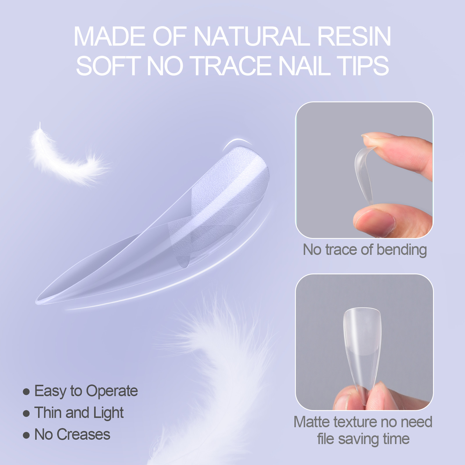 Gel X Nail Tips – Soft Gel Extensions for DIY Salon Nails | Stiletto