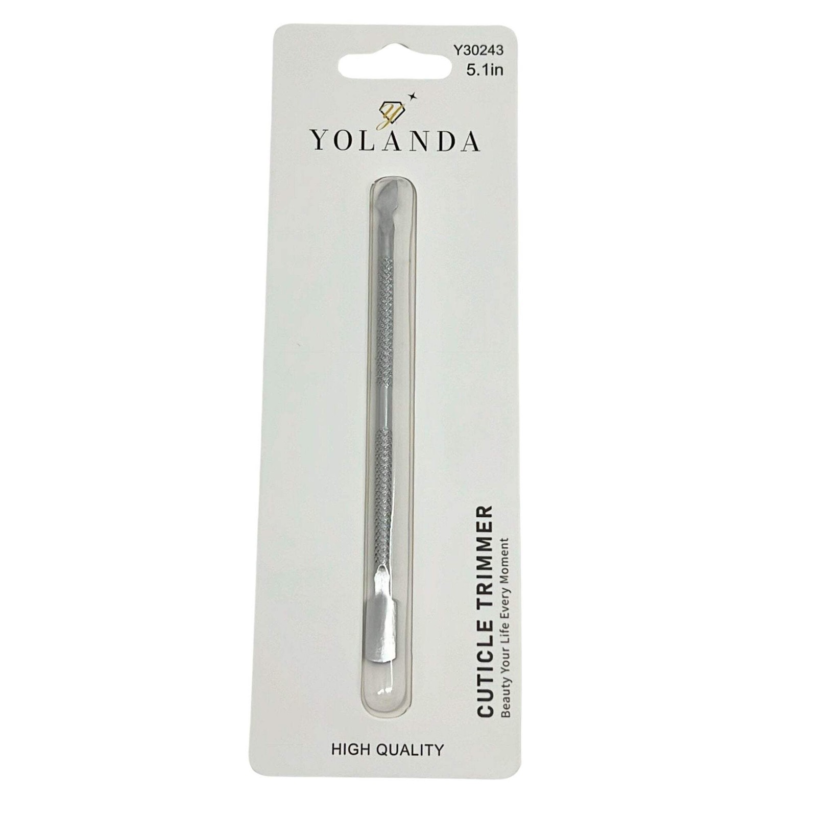 Stainless Steel Cuticle Pusher/Remover : 1CT