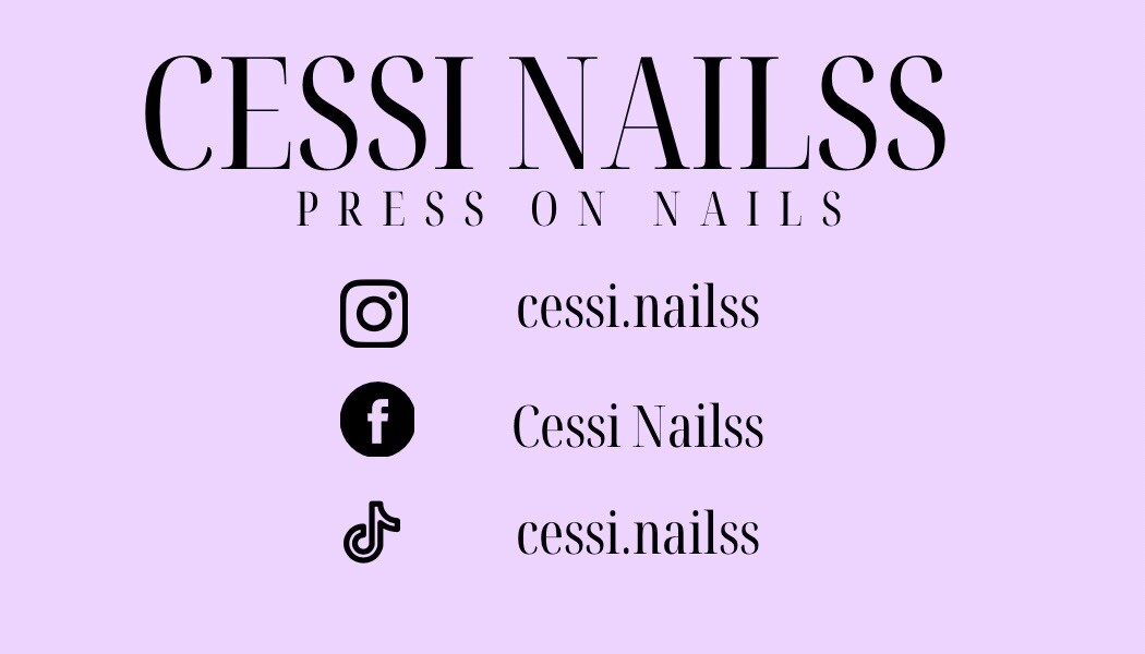 Orange Cow Print Press On Nails