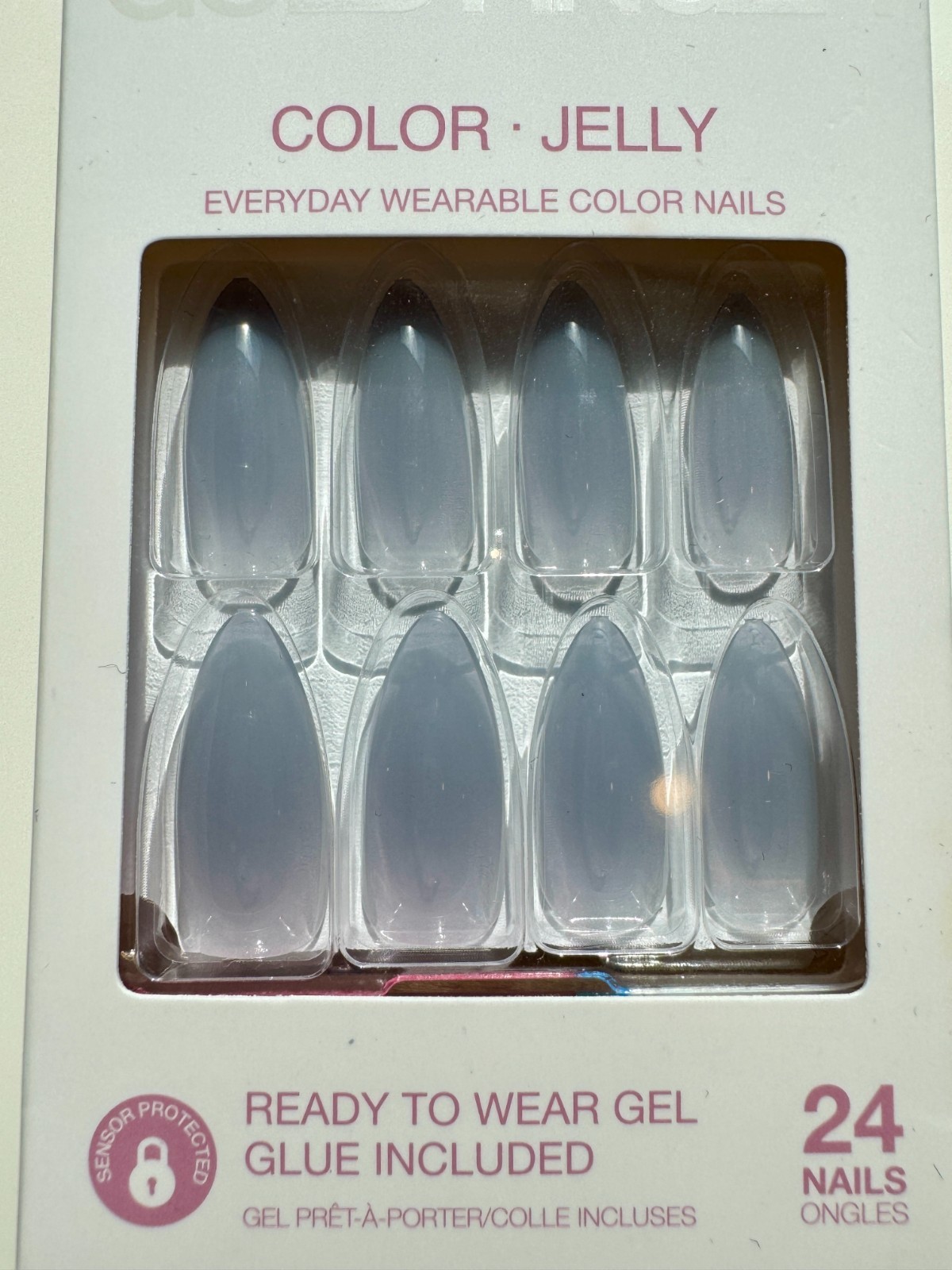 NEW GoldFinger Jelly Nails Ombre Translucent Sculpted Nails Style #GJC02
