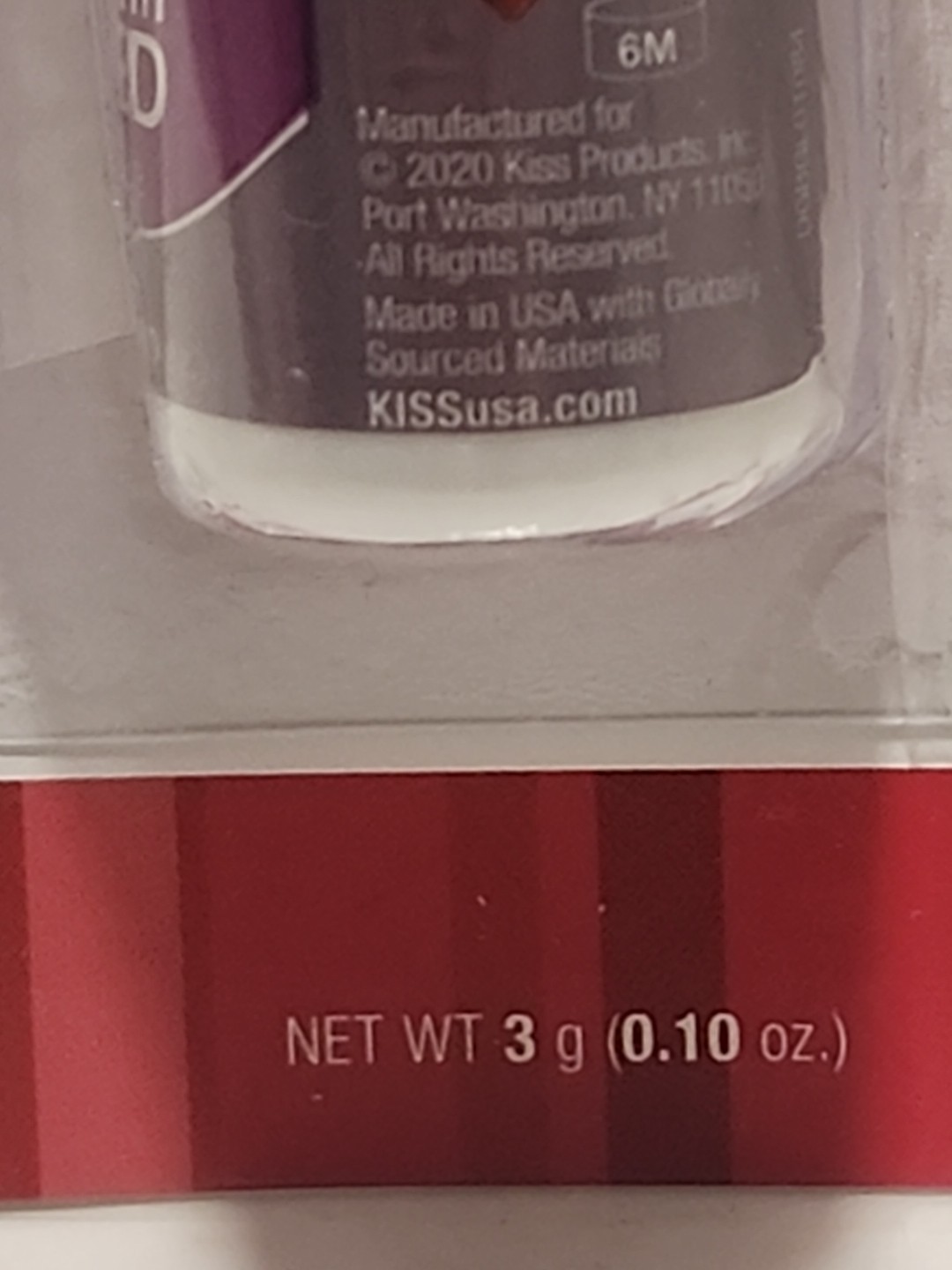 Kiss Super Strong Fast Dry Nail Glue Artificial And Natural Nails 0.5Oz (DGT181)