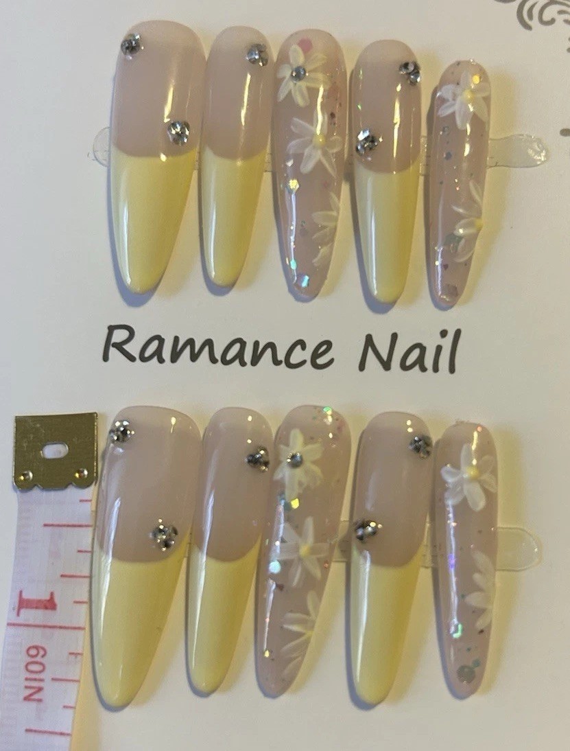 Acrylic Extra Long Press-On Nails