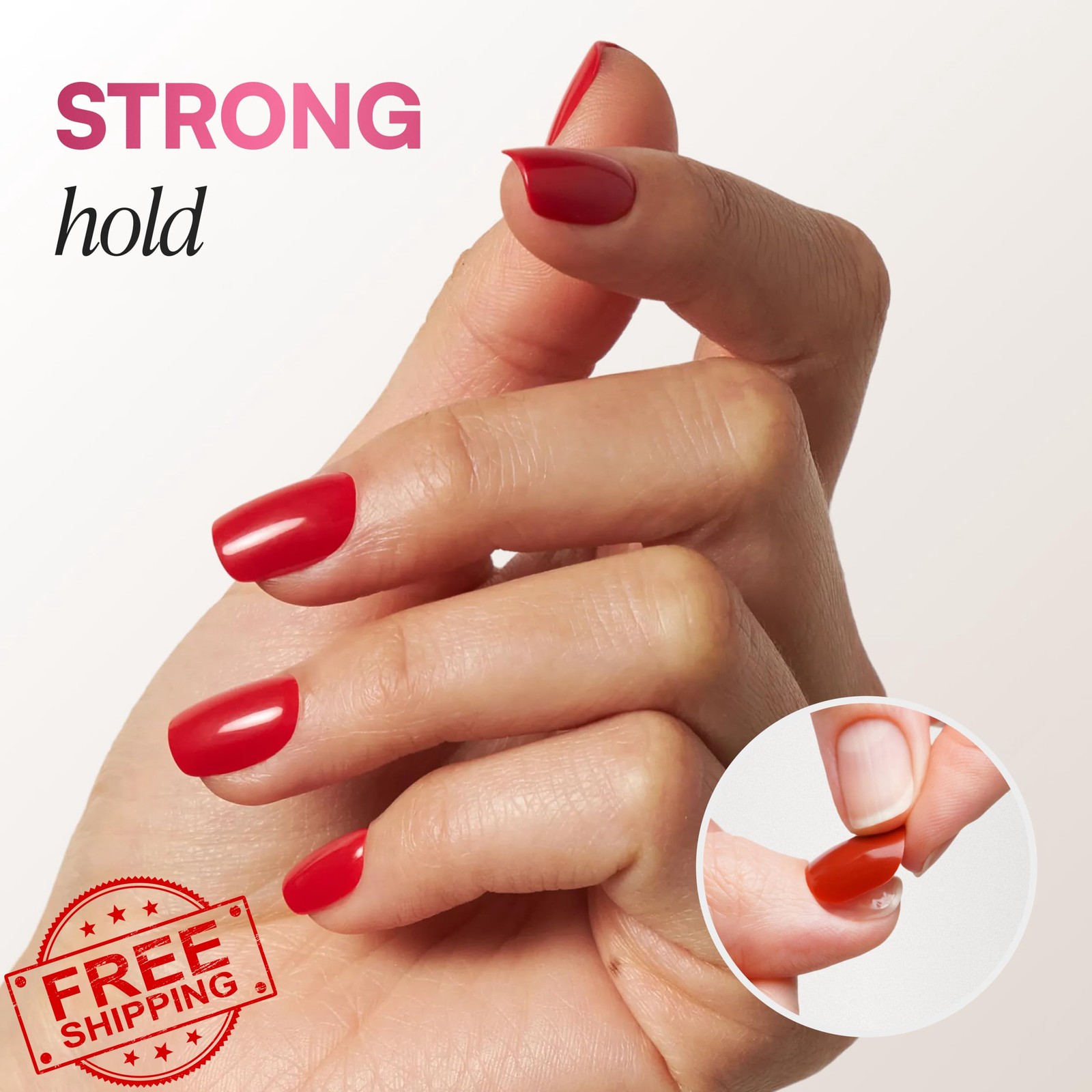Doonails Extra Strong Nail Tabs Press On Nails 15 Sizes 180 Count