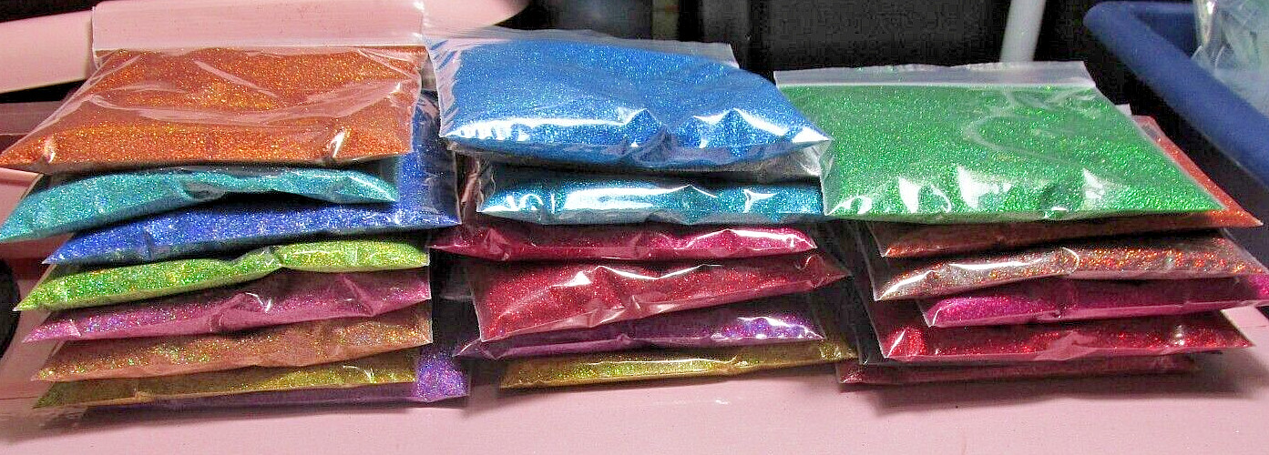 Holographic extra fine glitter nailart/crafts/makeup