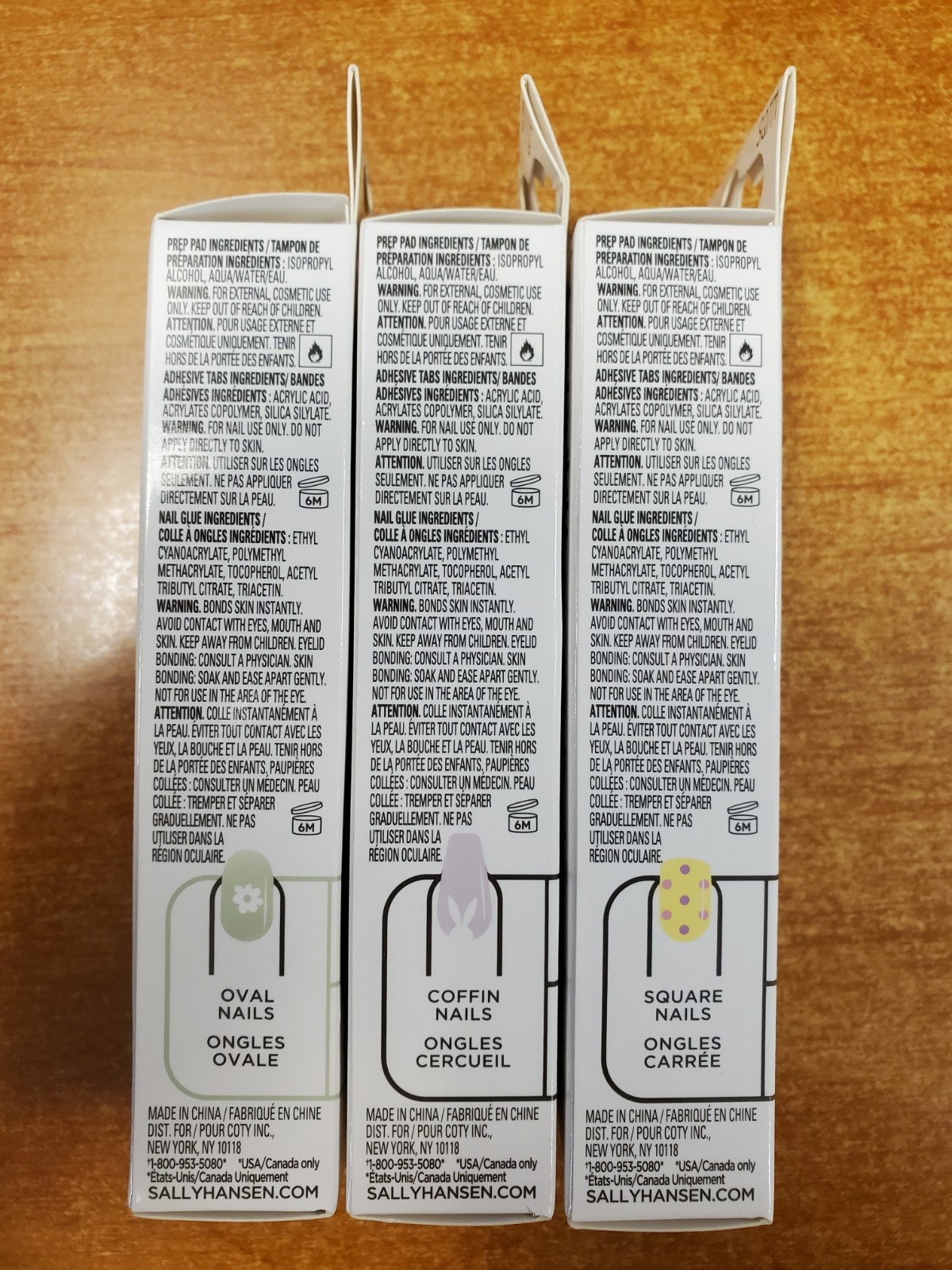 3Pk: Sally Hansen Perfect Mani Press On Nails Hersheys x Easter ASSORTED 1E-3259