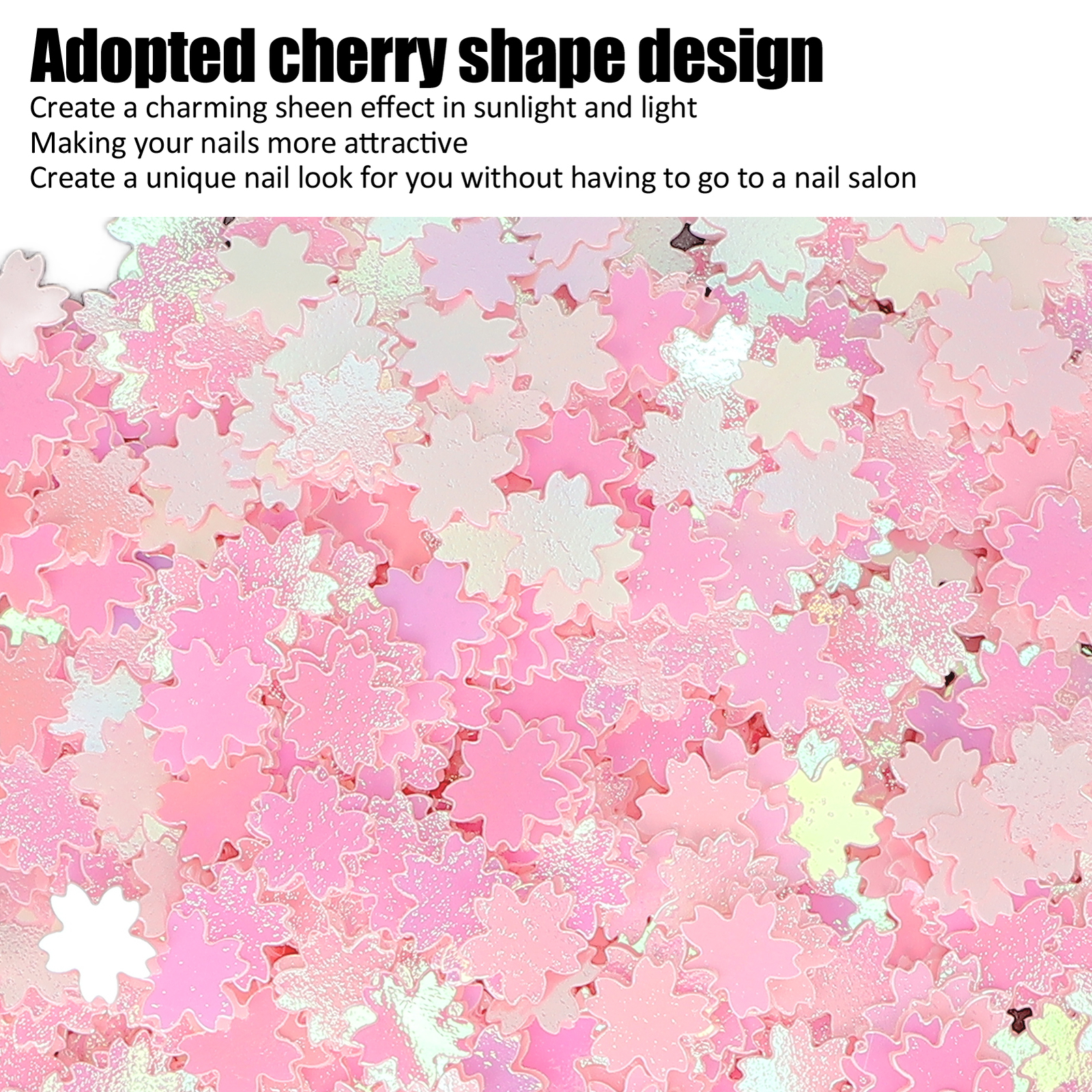 50g Sparkling Nail Flakes Beautiful Sheen For Nail DIY Enthusiasts