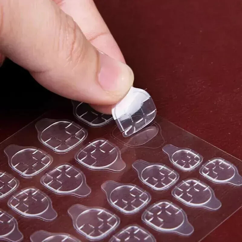 24-480pcs Adhesive Tabs Double-Sided Stickers for False Fake Nail Tip Glue Tape