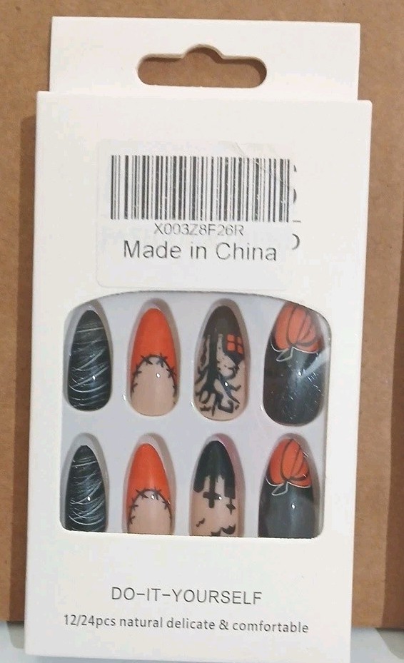 Lot Of 3 Packs – False Nails Beautiful Nail Do it Yourself 24 Pcs Each