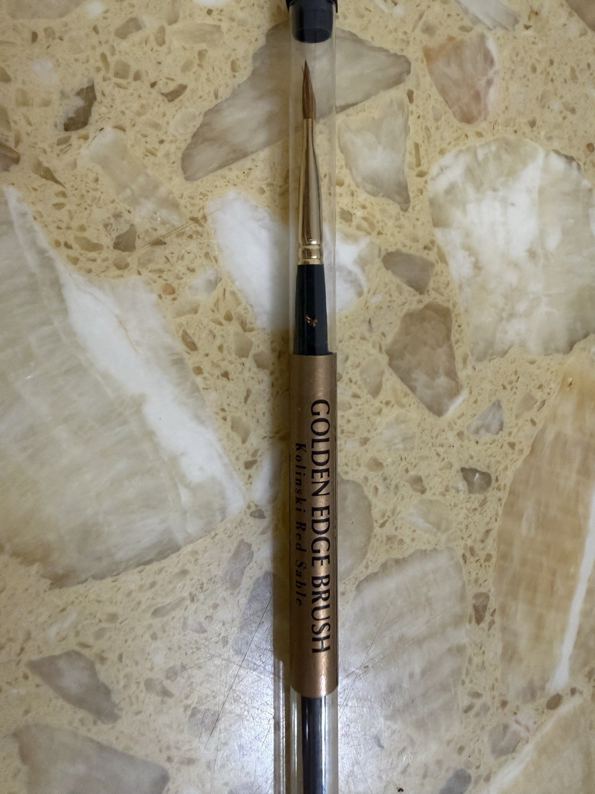 OPI Golden Edge #6 Brush – Kolinski Red Sable