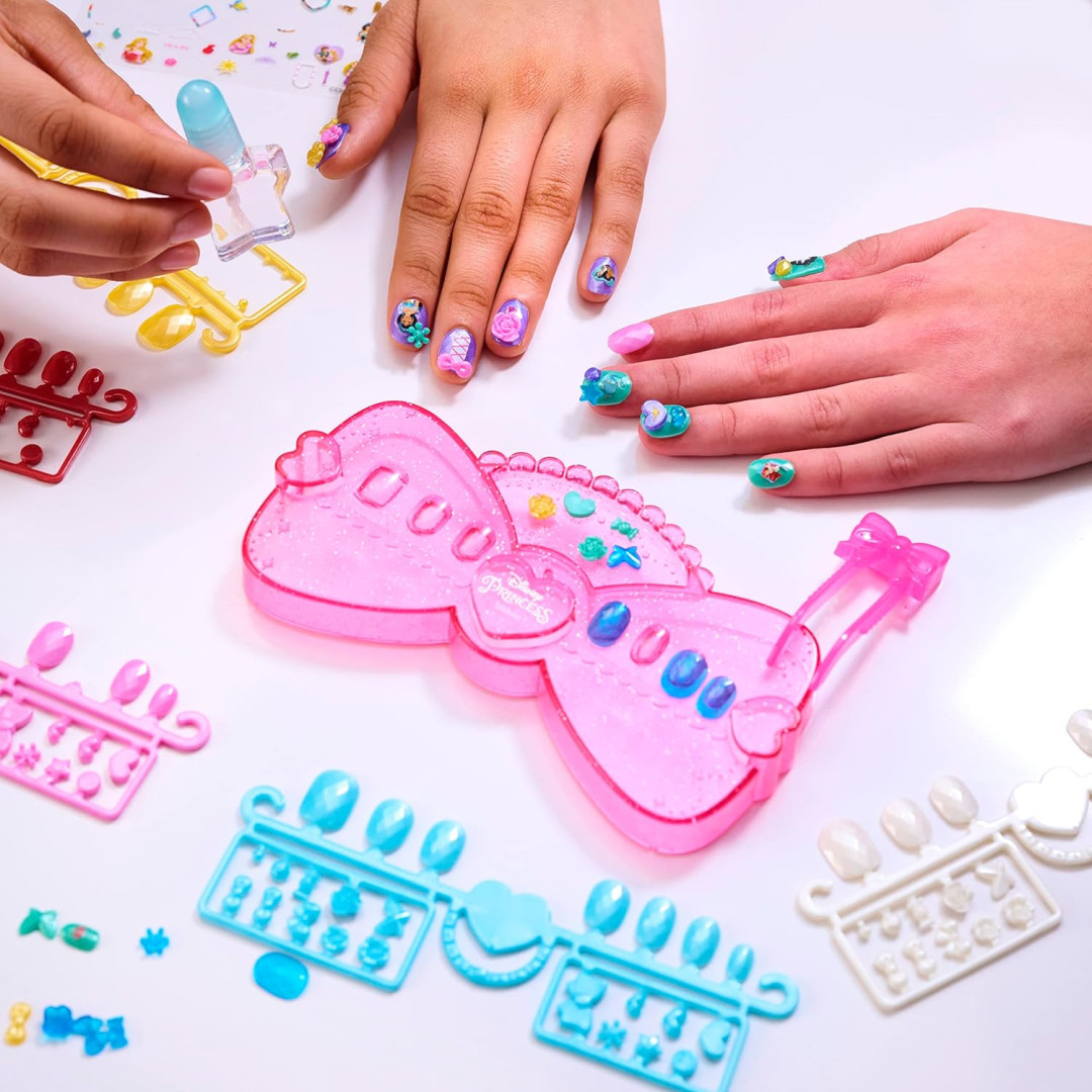 Aquabeads Nail Studio – Disney Princess 40 Creations Set New Kids Childrens Toy
