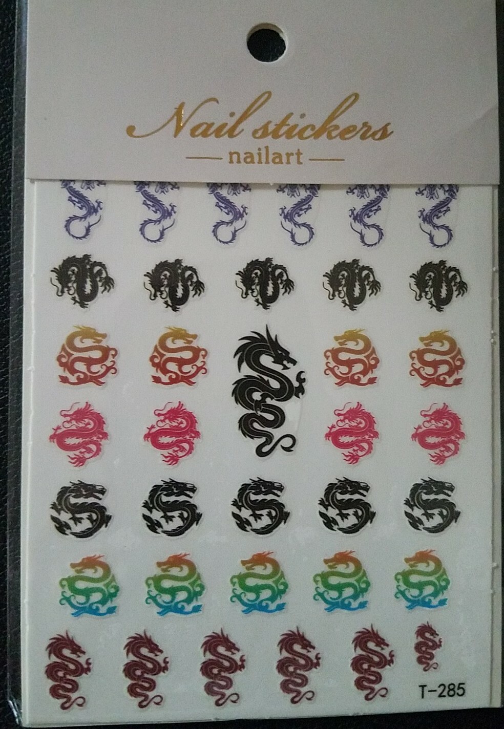 Dragon Nail Art Stickers