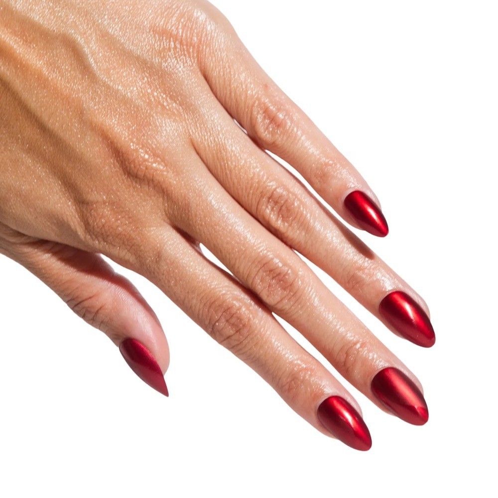 Chill Tips Press On Nails, She’s on Holiday, Almond Style, 30 Count
