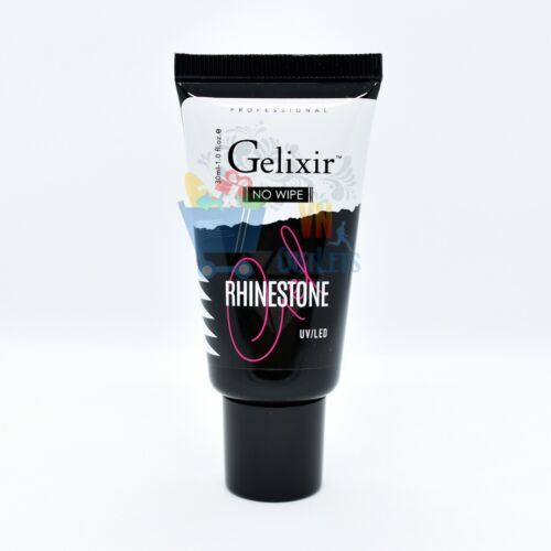 Gelixir Rhinestone Glue Gel UV/LED No Wipe 30 ml 1.0 oz